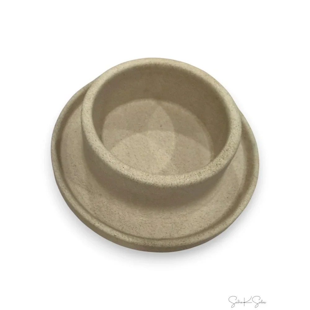 Stoneware Pillar Candleholders Natural Sand - Hearth & Hand Magnolia, Target